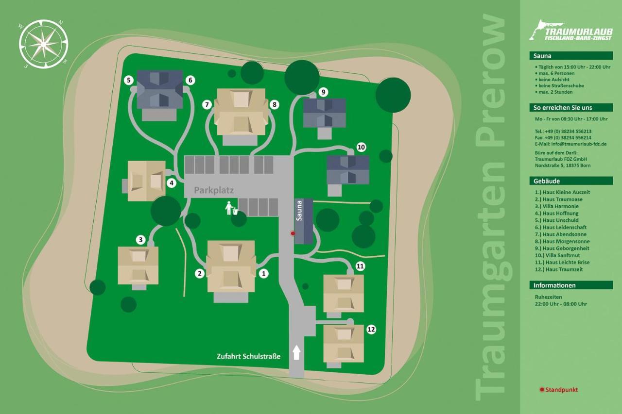 Traumgarten Villa Harmonie Prerow Zewnętrze zdjęcie